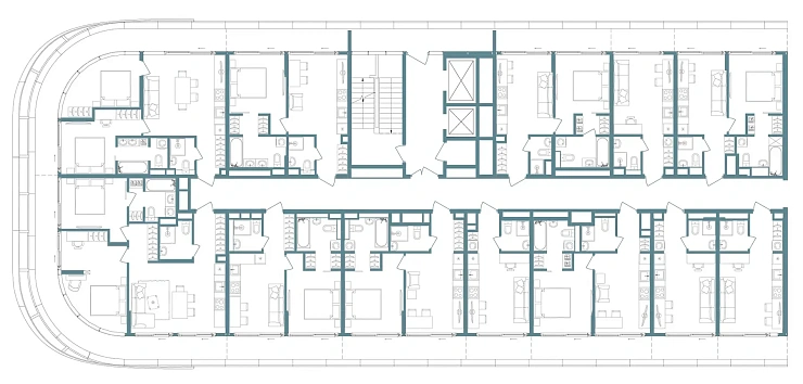 Объект недвижимости 87.83 кв. м