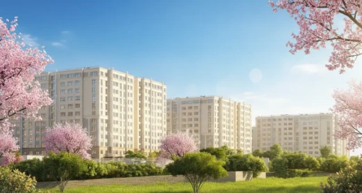Квартира 1-комн. 34.22 кв. м