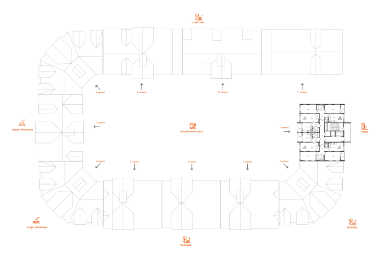 Квартира 2-комн. 62.86 кв. м