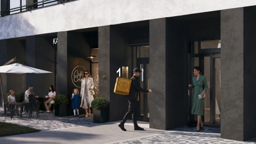 Квартира 1-комн. 38.9 кв.м