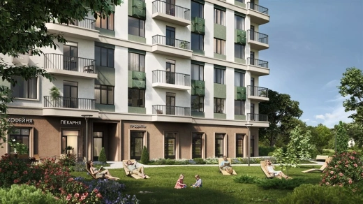 Квартира 2-комн. 55.53 кв. м