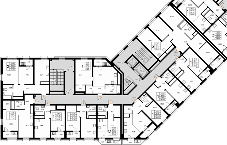 Квартира Студия 31.4 кв. м