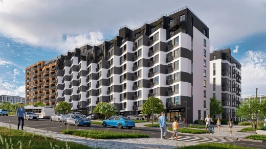 Квартира 1-комн. 62.23 кв. м