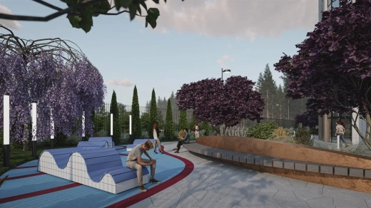 Квартира 1-комн. 43.46 кв. м