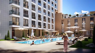 Апартаменты 1-комн. 34.3 кв. м