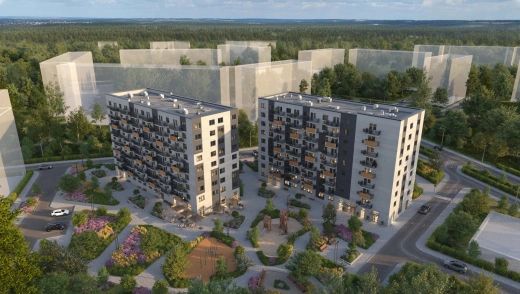 Квартира 1-комн. 38.68 кв. м