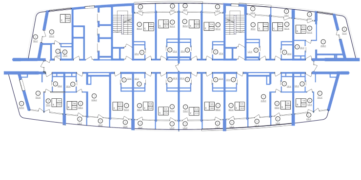 Апартаменты 1-комн. 39.54 кв. м