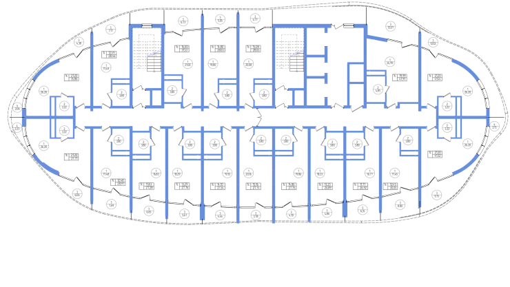 Апартаменты Студия 41.44 кв. м