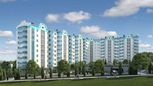 Квартира 1-комн. 43.4 кв. м