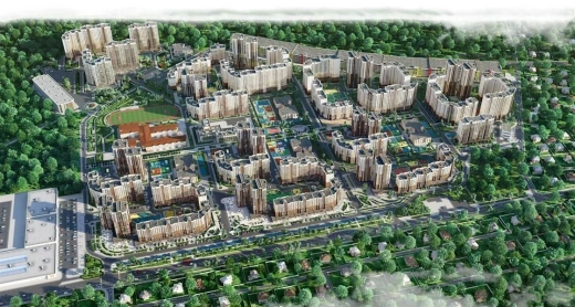 Квартира 3-комн. 83.8 кв. м