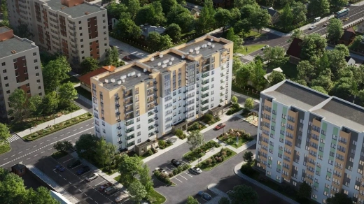 Квартира 1-комн. 46.7 кв. м
