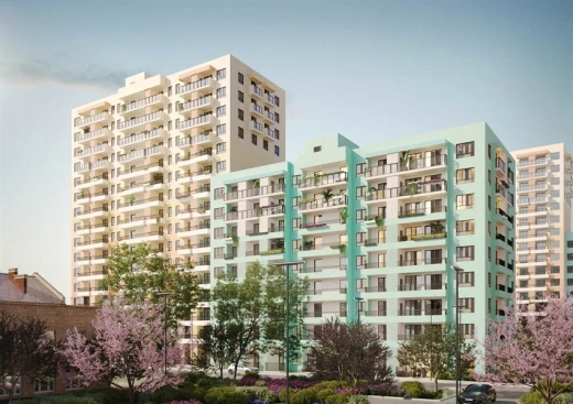 Квартира 2-комн. 63.4 кв. м