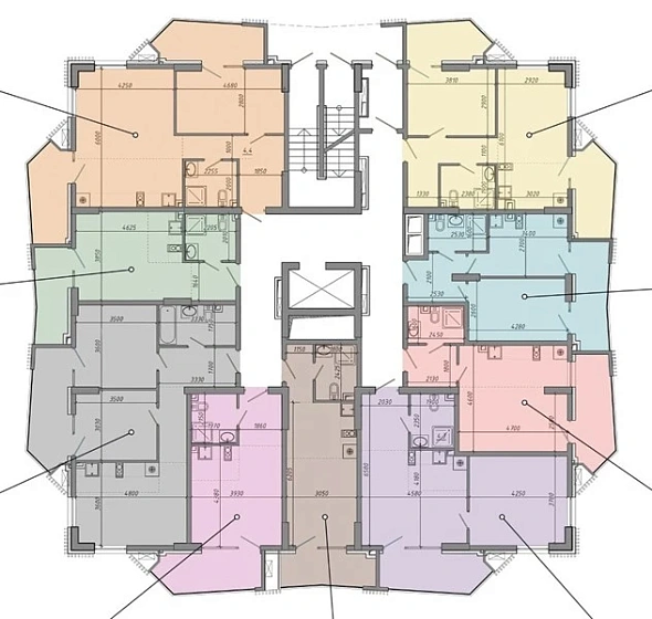 Квартира 1-комн. 30.9 кв. м