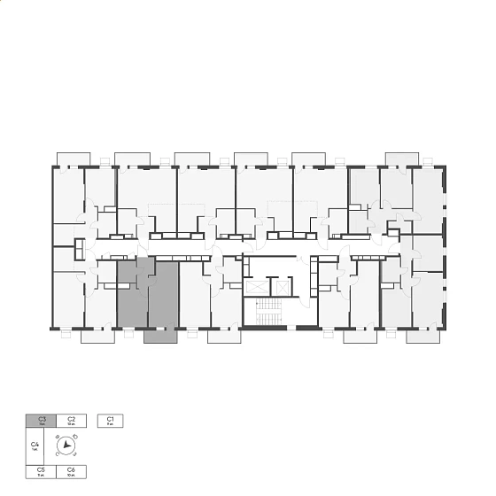 Квартира 1-комн. 38.93 кв. м