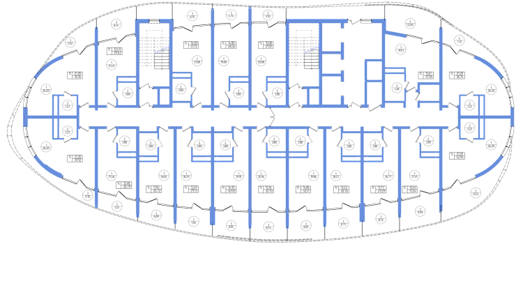 Апартаменты Студия 37.05 кв. м