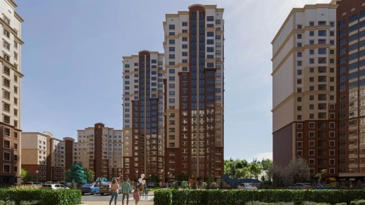 Квартира 1-комн. 39.7 кв. м