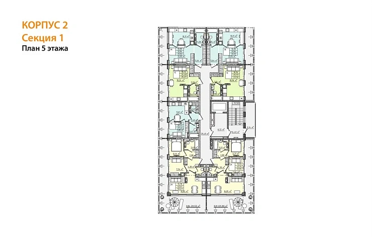 Квартира 1-комн. 33.91 кв. м