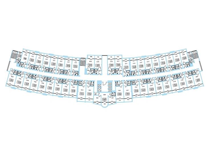 Апартаменты Студия 53.6 кв. м