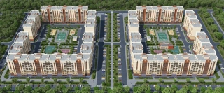 Квартира 1-комн. 44.28 кв. м