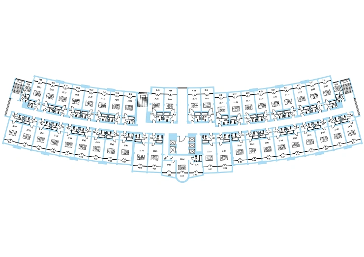 Апартаменты Студия 54.8 кв. м