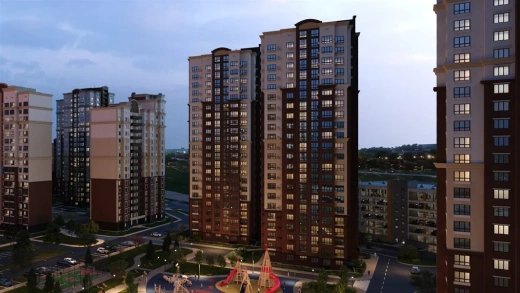 Квартира 3-комн. 95.3 кв. м