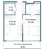 Апартаменты 2-комн. 54 кв. м