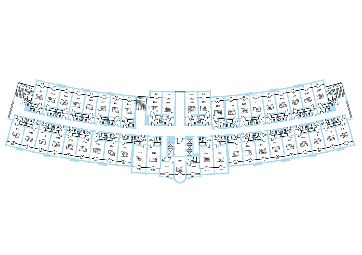 Апартаменты Студия 48.8 кв. м