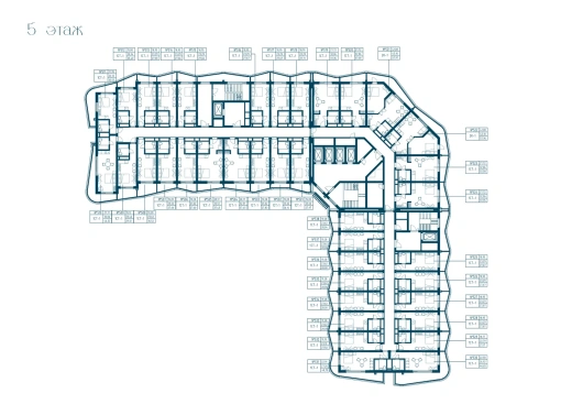 Апартаменты 2-комн. 57.97 кв. м