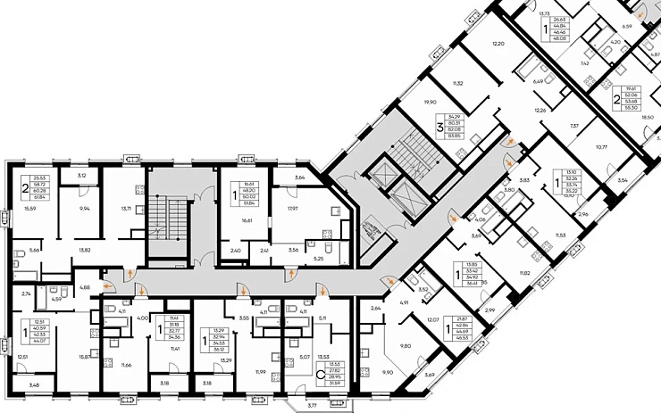 Квартира Студия 31.59 кв. м