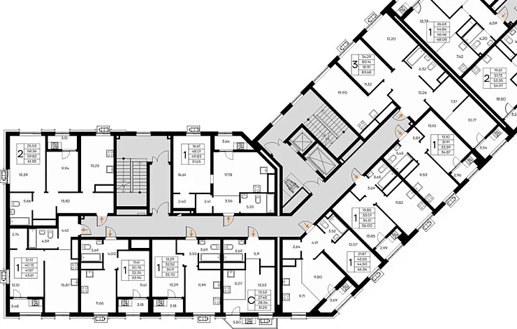 Квартира Студия 31.2 кв. м