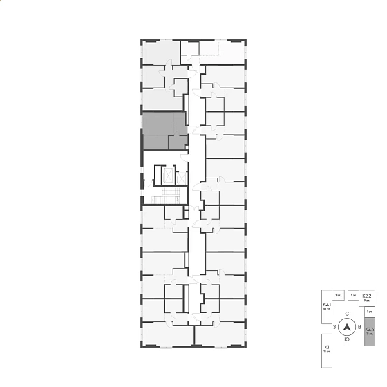 Квартира Студия 31.5 кв. м