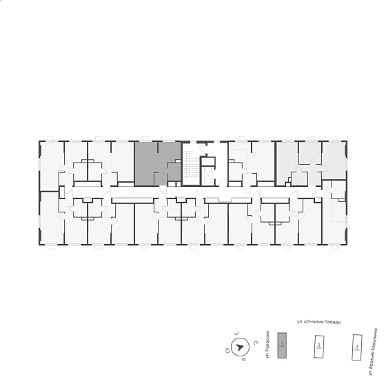 Квартира Студия 36.8 кв. м