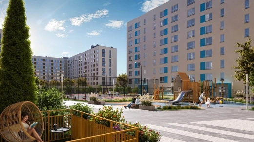 Квартира 1-комн. 34.39 кв. м