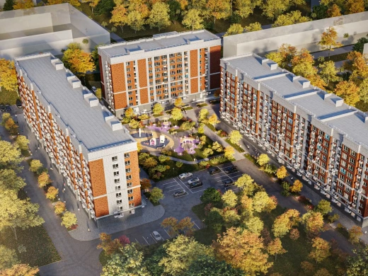Квартира 2-комн. 55.1 кв. м