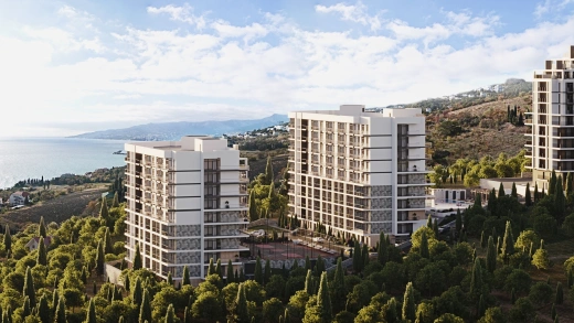 Апартаменты 2-комн. 56.8 кв. м