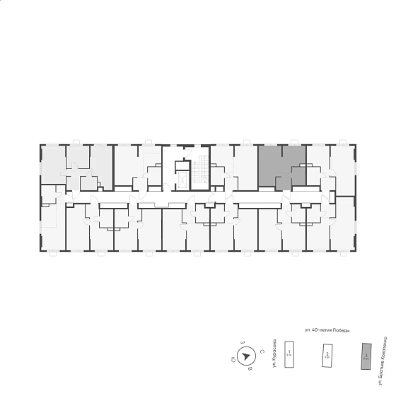 Квартира 1-комн. 35.4 кв. м