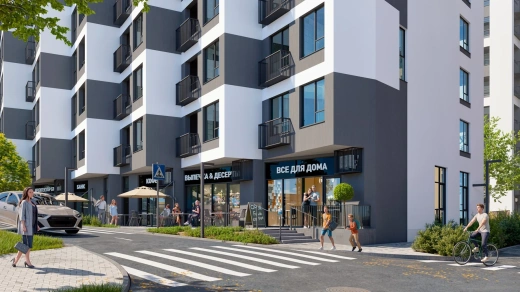 Квартира 2-комн. 61.74 кв.м