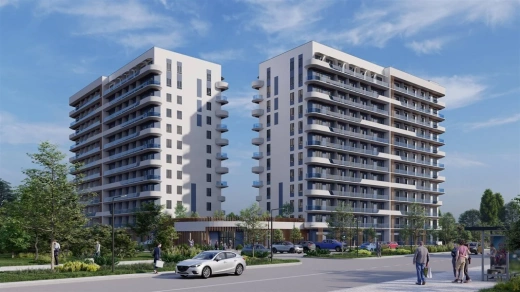 Апартаменты 2-комн. 54.69 кв. м