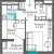 Квартира 1-комн. 31.27 кв.м