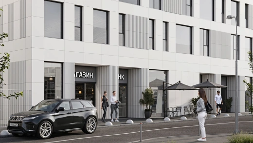 Квартира 1-комн. 44.58 кв.м