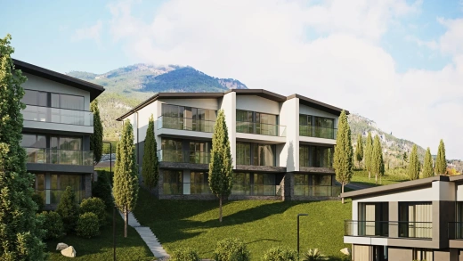 Апартаменты 1-комн. 64.6 кв.м