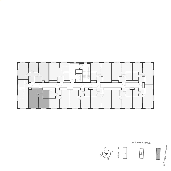 Квартира 1-комн. 37.5 кв. м