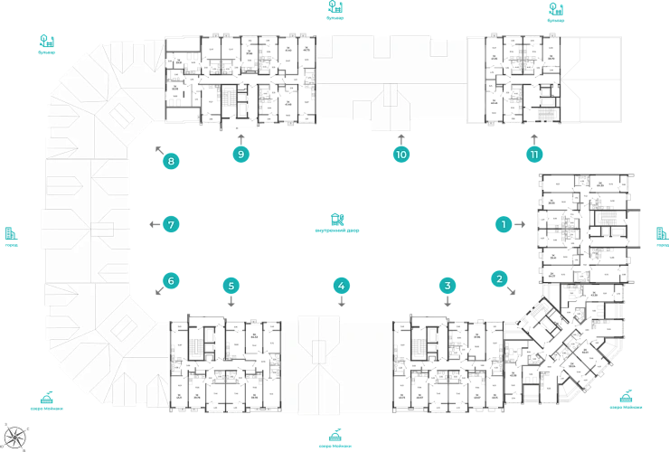 Квартира 1-комн. 37.96 кв. м