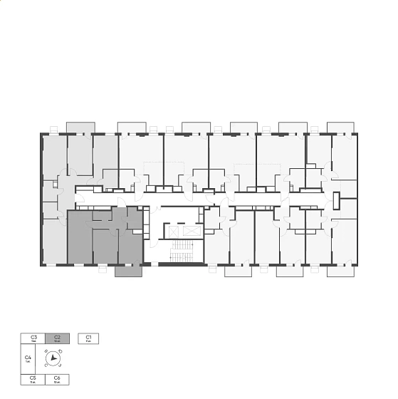 Квартира 2-комн. 58.93 кв. м