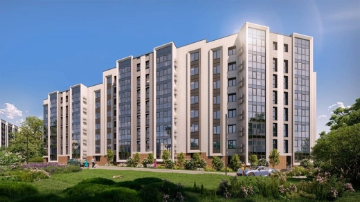 Квартира 1-комн. 47.7 кв. м