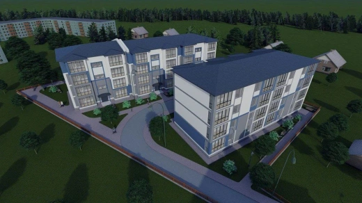 Квартира 1-комн. 35.55 кв. м