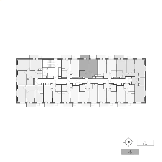 Квартира 1-комн. 38.21 кв. м