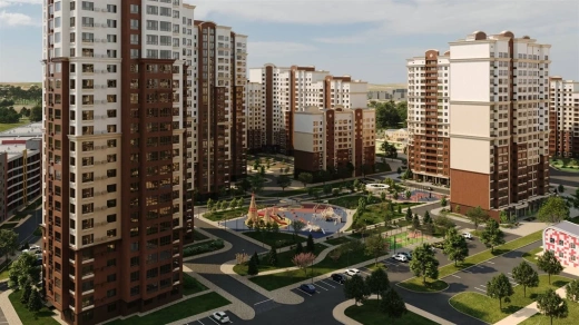 Квартира 3-комн. 95.3 кв. м
