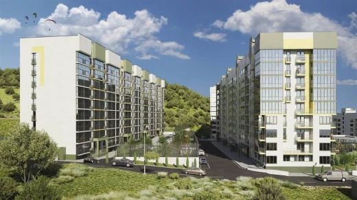 Квартира 1-комн. 43.5 кв. м