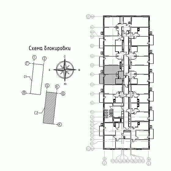 Квартира 1-комн. 38.21 кв. м